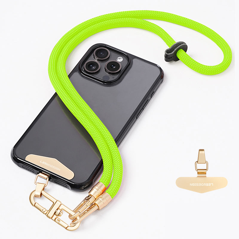 LEEU DESIGN Climbing Series 85cm Phone Lanyard Adjustable Cell Phone Crossbody Neck Rope LEEU DESIGN Climbing Series 85cm Phone Lanyard Adjustable Cell Phone Crossbody Neck Rope